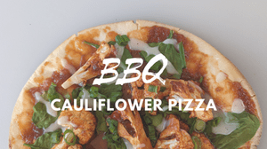 BBQ Cauliflower Pizza