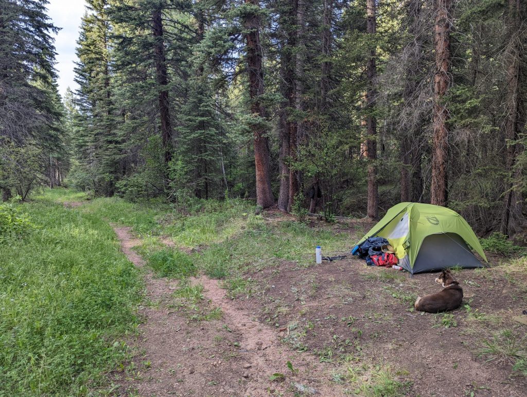 Colorado Trail Camp Spot