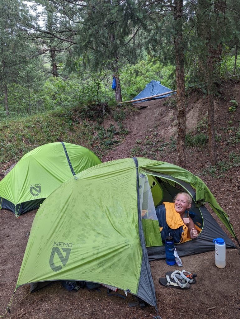 Camping on the Colorado Trail